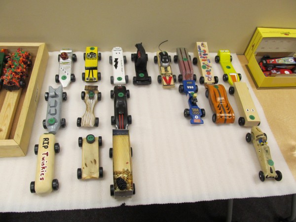 pinewood derby cars