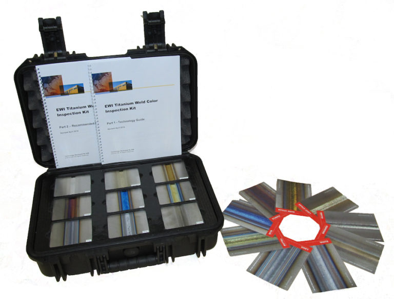 EWI Titanium Weld Color Inspection Kit | Weld Inspection Solutions