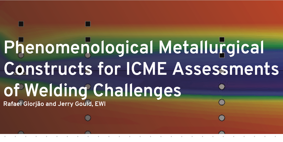 How Phenomenological Models Can Be Used in ICME EWI